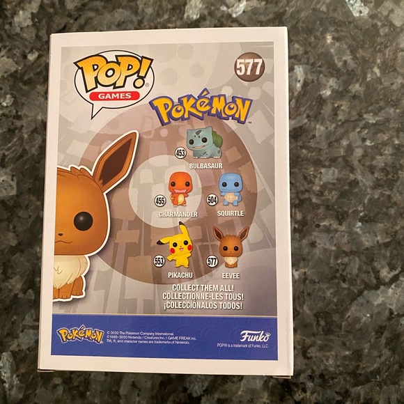 Eevee- Pokemon-Funko Pop! #577 - Picture 3 of 6